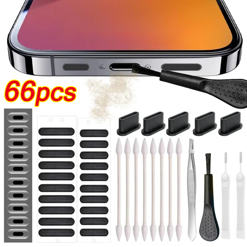 Dust Removal Sticker - โทรศัพท์มือถือลําโพงปลั๊กฝุ่นสติกเกอร์ตาข่ายสําหรับ iPhone 16 Samsung Xiaomi Type