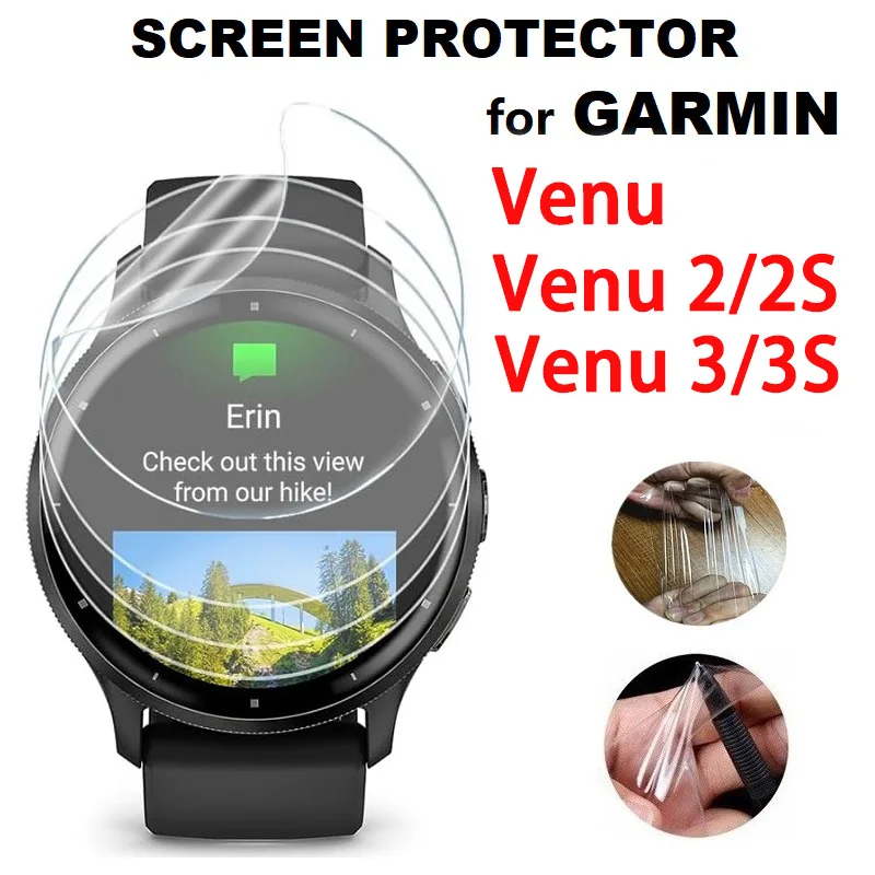 Hydrogel Screen Protector - ฟิล์ม Hydrogel สําหรับ Garmin Venu 3