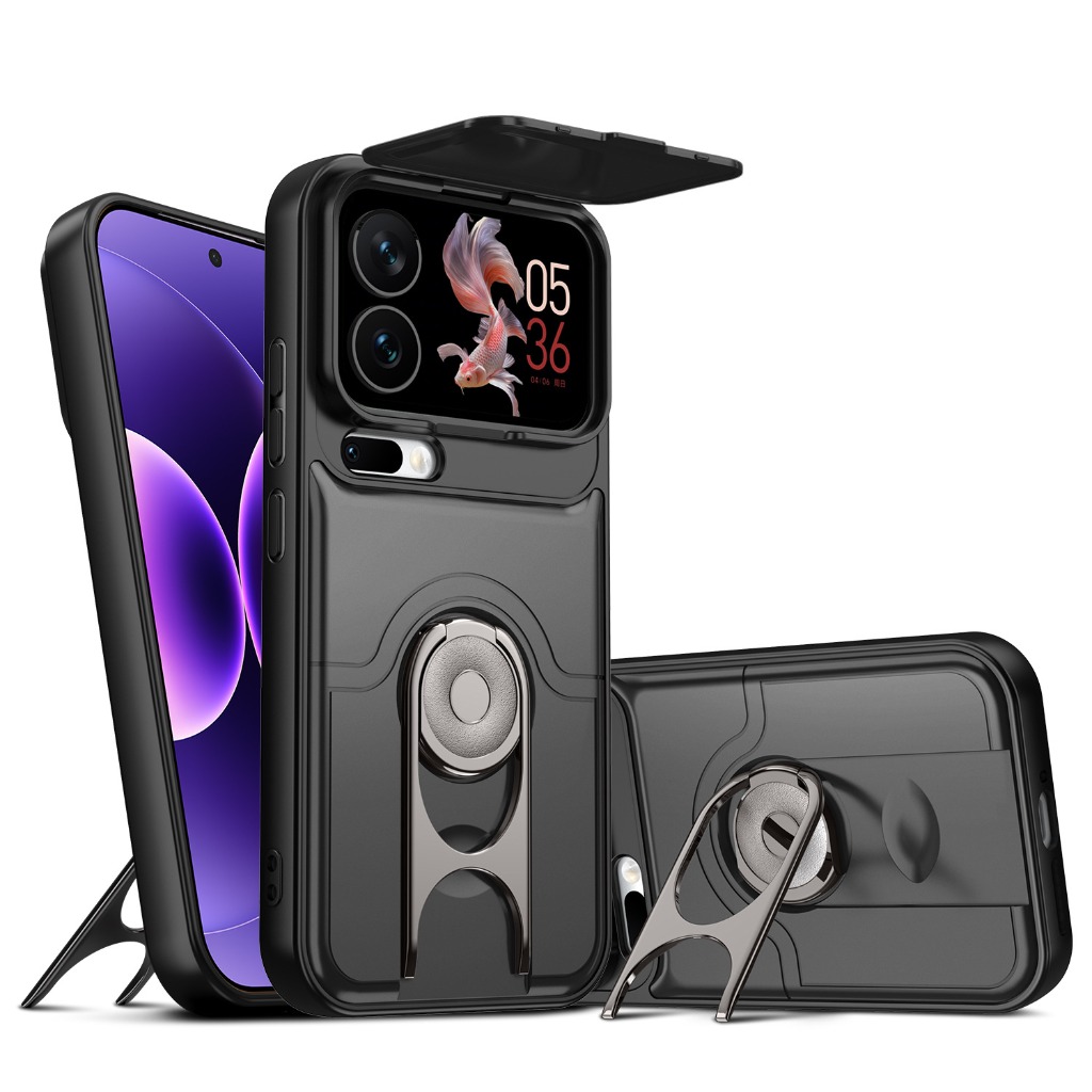 Camera Lens Protector - เคสโทรศัพท์พร้อมตัวป้องกันเลนส์กล้องแบบเลื่อนได้ สำหรับ Xiaomi 17T Pro 17