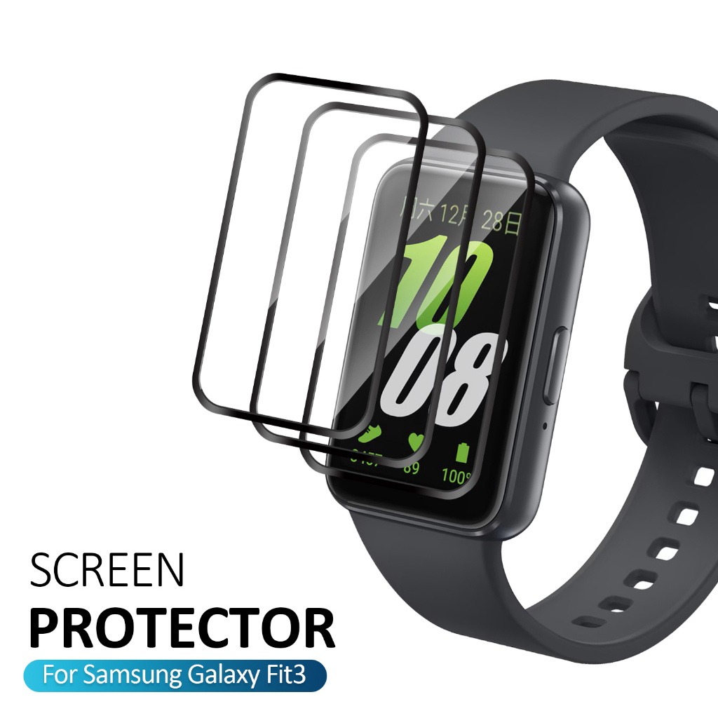 Hydrogel Screen Protector - 3 ชิ้นฟิล์มป้องกันหน้าจอโค้งสำหรับซัมซุง กาแลคซี่ ฟิต 3 ฟิล์มกันรอยหน้าจอสำหรับกาแล็กซี่
