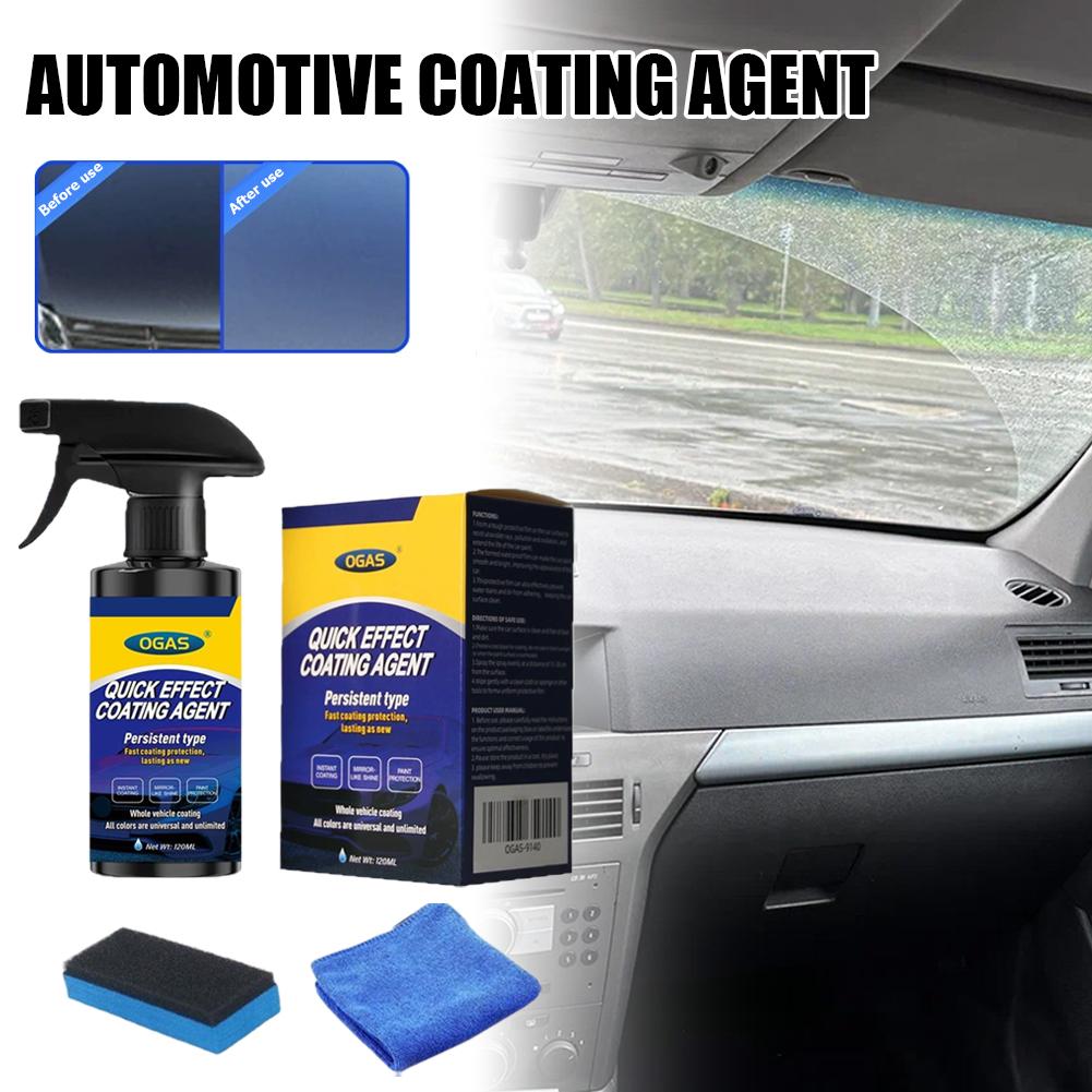 Nano Liquid Coating - สเปรย์เคลือบนาโนสำหรับยานยนต์, เคลือบเซรามิกแบบเร็วทันใจ, น้ำยาเคลือบสีรถยนต์แบบกันน้ำเพื่อคืนความเงางาม, น้ำยาทำความสะอาดรถยนต์ U0V9