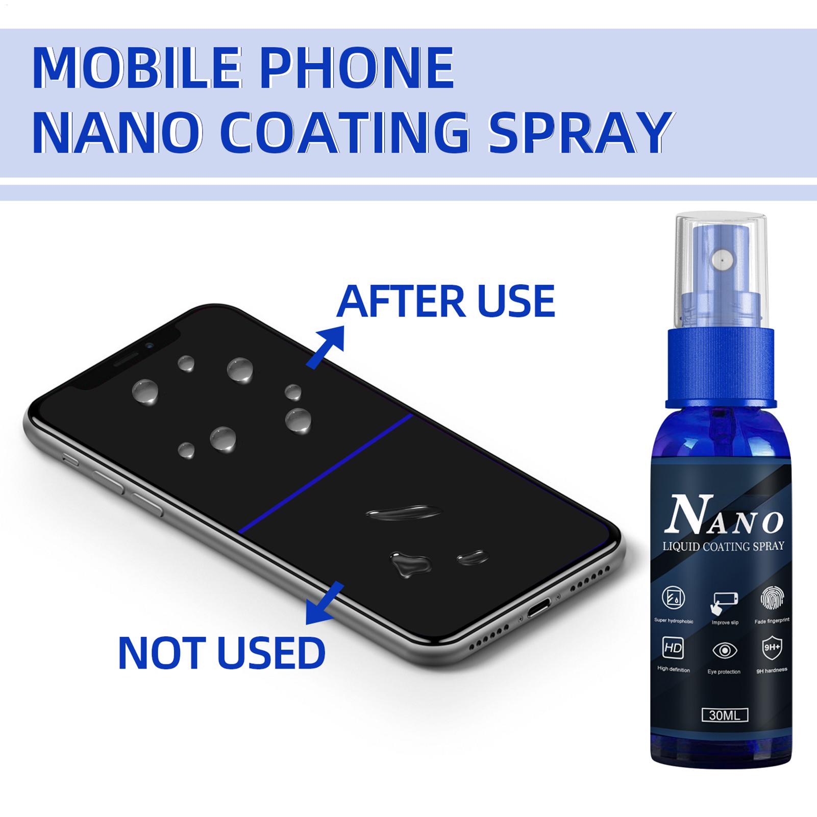 Oleophobic Coating Spray - สเปรย์ป้องกันรอยขีดข่วน ไฮโดรโฟบิก โอลิโอโฟบิก ฟิล์มกันรอย น้ำยาป้องกันหน้าจอ อุปกรณ์เสริมโทรศัพท์