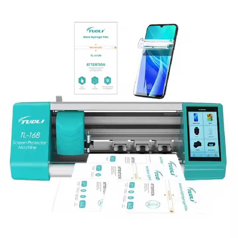 Screen Protector Cutter - TuoLi โทรศัพท์มือถือป้องกันหน้าจอเครื่องตัด TPU Hydrogel แผ่นฟิล์ม Plotter