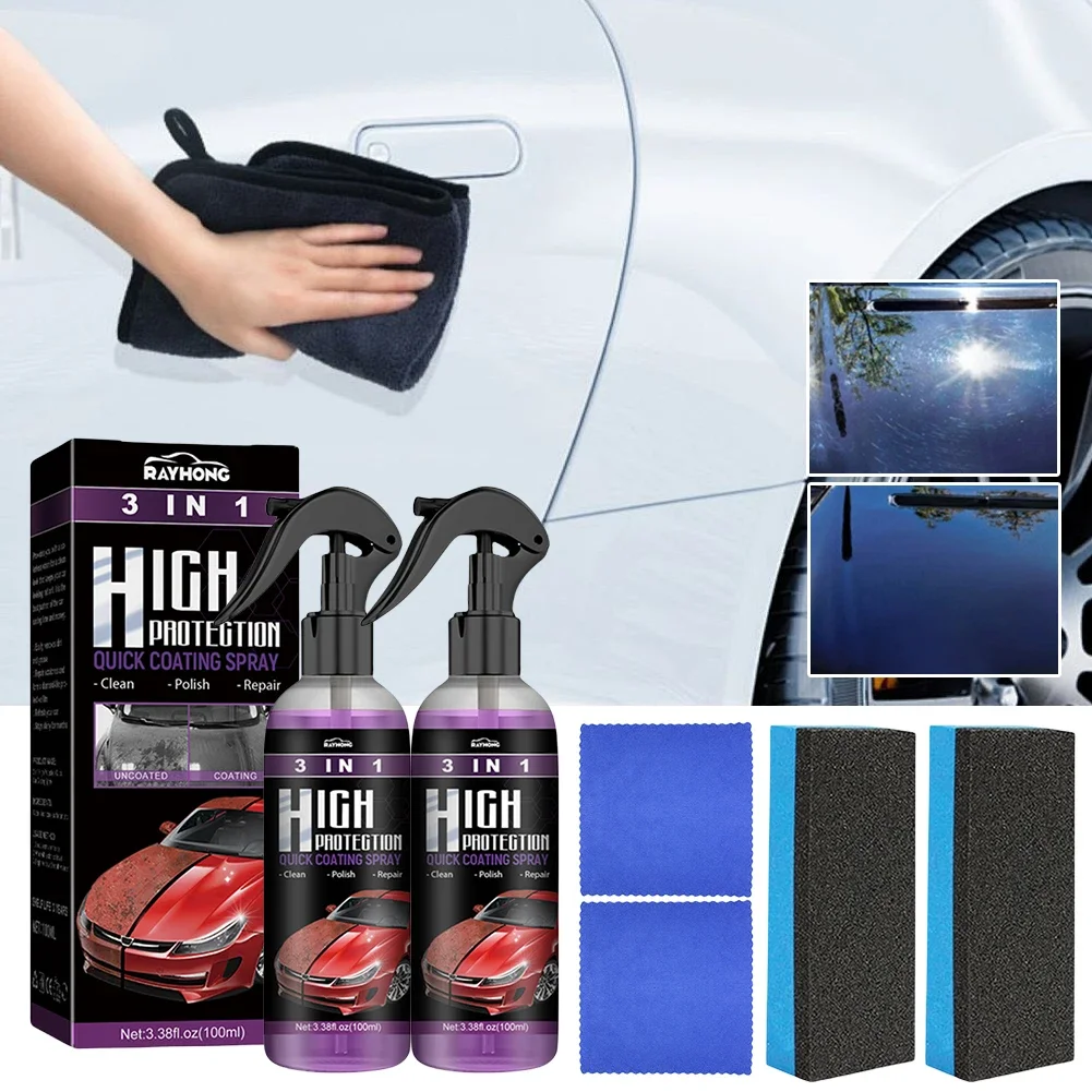 Nano Liquid Coating - น้ำยาเคลือบเซรามิกนาโน 3 in 1 สำหรับรถยนต์ น้ำยาเคลือบนาโนคริสตัล