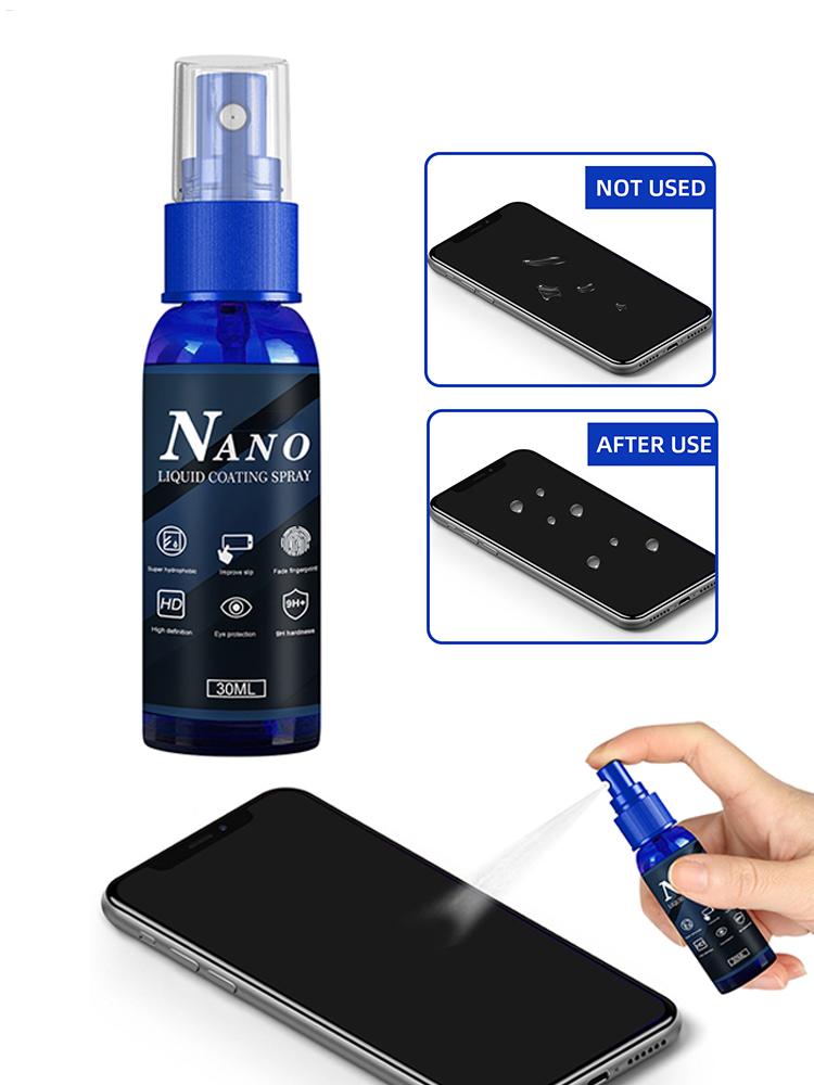 Oleophobic Coating Spray - สเปรย์ป้องกันรอยขีดข่วน ไฮโดรโฟบิก โอลิโอโฟบิก ฟิล์มกันรอย น้ำยาป้องกันหน้าจอ อุปกรณ์เสริมโทรศัพท์