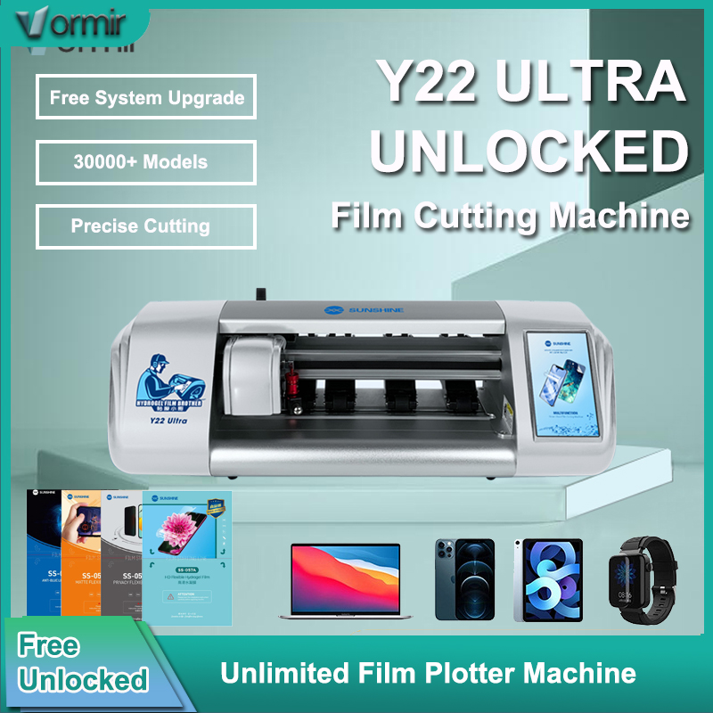 Screen Protector Cutter - ซันไชน์ Y22 Ultra Y22 Plus ปลดล็อกป้องกันหน้าจอเครื่องตัดป้องกันภาพยนตร์