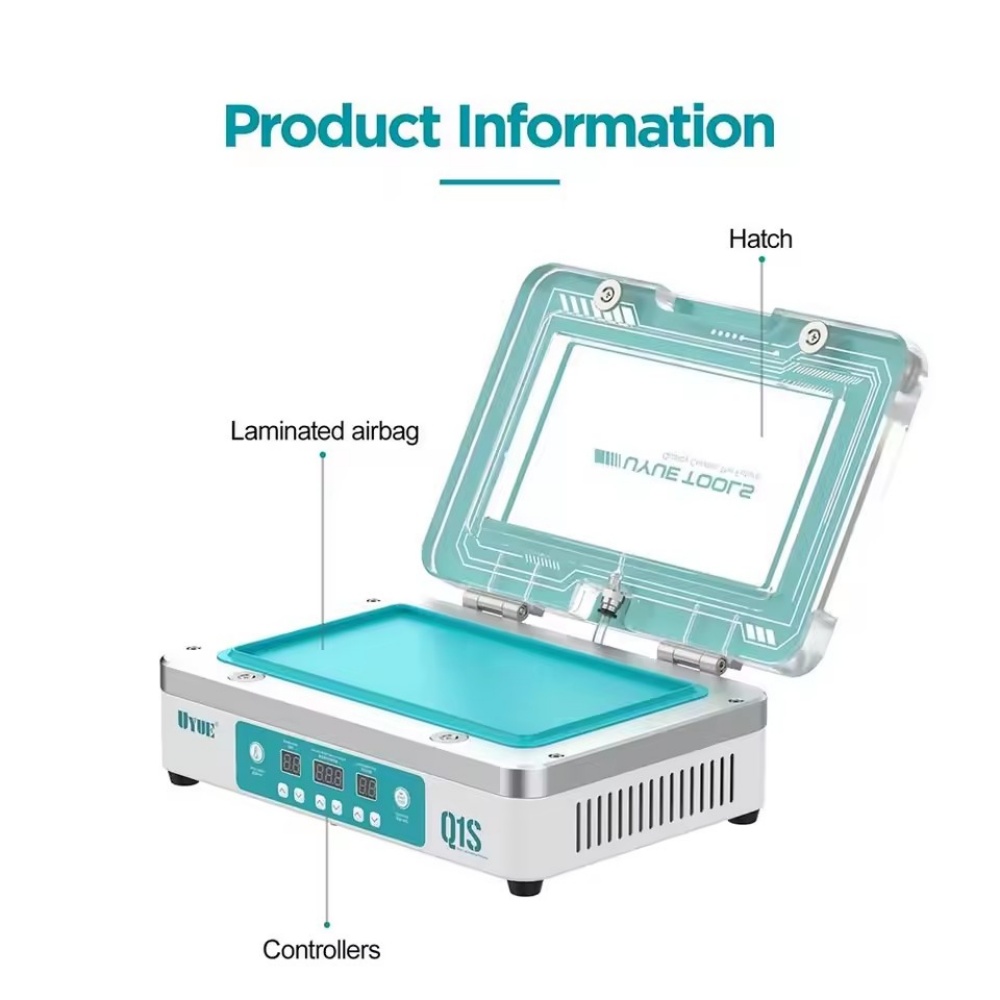 UYUE Q1S 9 นิ้ว LCD เครื่องเคล - Screen Alignment Tool บทวิจารณ์และราคา