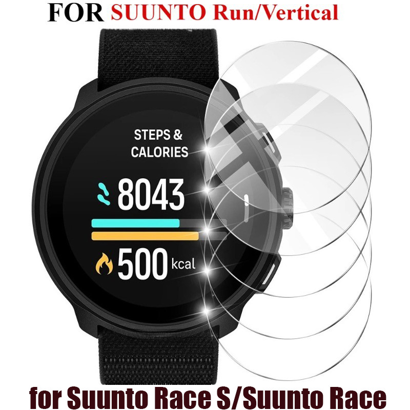 3-5 ชิ้นกระจกนิรภัยสำหรับซูนโต - Smartwatch Screen Film บทวิจารณ์และราคา