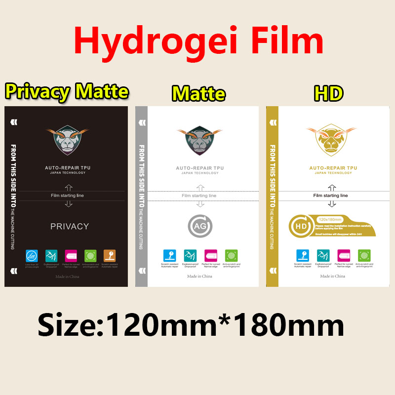 ฟิล์มไฮโดรเจลแบบด้านป้องกันควา - Flexible Tpu Film บทวิจารณ์และราคา