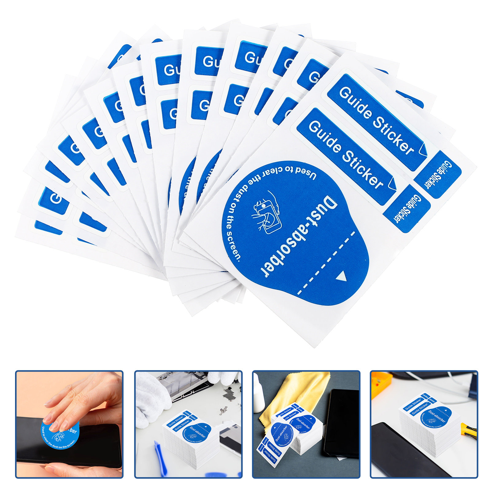 สติกเกอร์กำจัดฝุ่นหน้าจอ LCD 2 - Dust Removal Sticker บทวิจารณ์และราคา