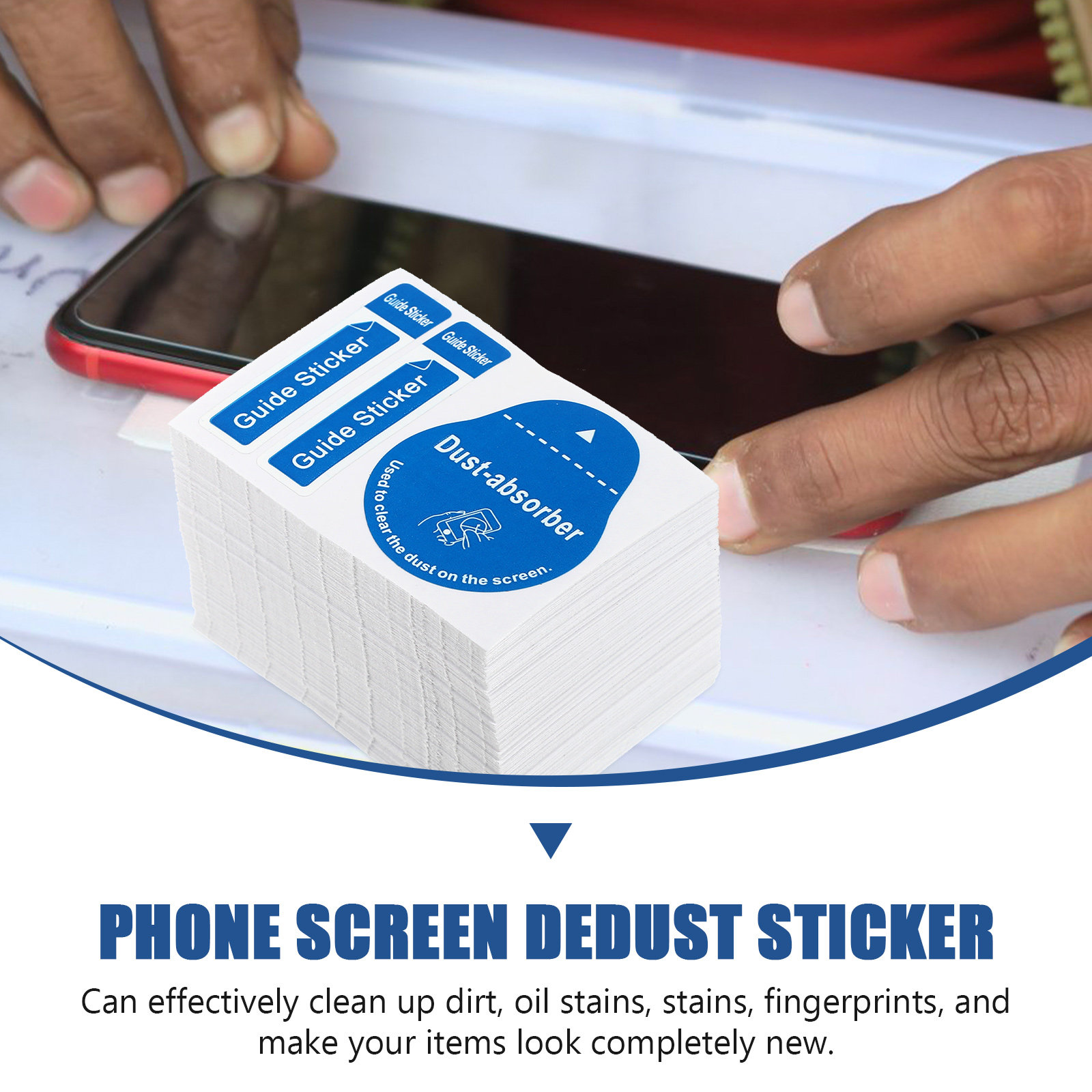 สติกเกอร์กำจัดฝุ่นหน้าจอ LCD 2 - Dust Removal Sticker บทวิจารณ์และราคา