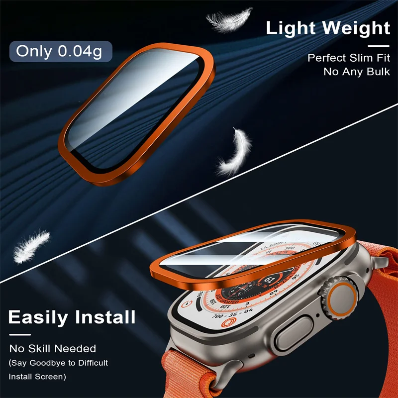 กระจกนิรภัยสําหรับ Apple Watch - Smartwatch Screen Film บทวิจารณ์และราคา