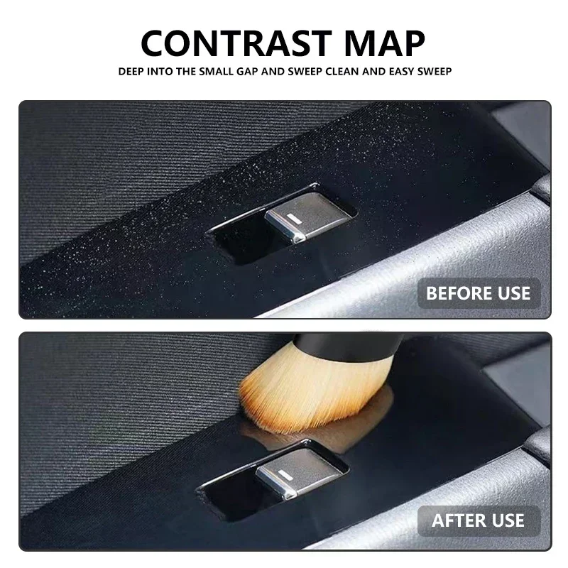 2026 สติ๊กเกอร์ติดรถยนต์ แปรงท - Dust Removal Sticker บทวิจารณ์และราคา