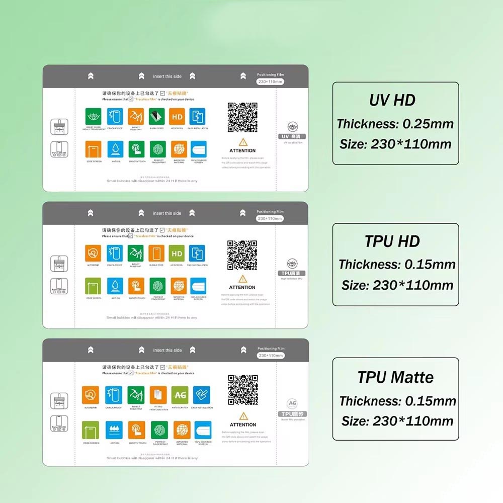 Filmexpert PFC-2100 Unlimited  - Hydrogel Screen Protector บทวิจารณ์และราคา