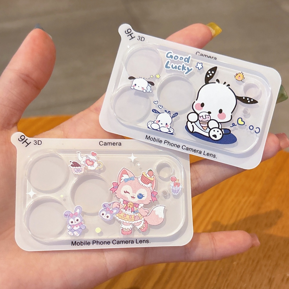 ฟิล์มกันรอยเลนส์กล้องลายการ์ตู - Camera Lens Protector บทวิจารณ์และราคา