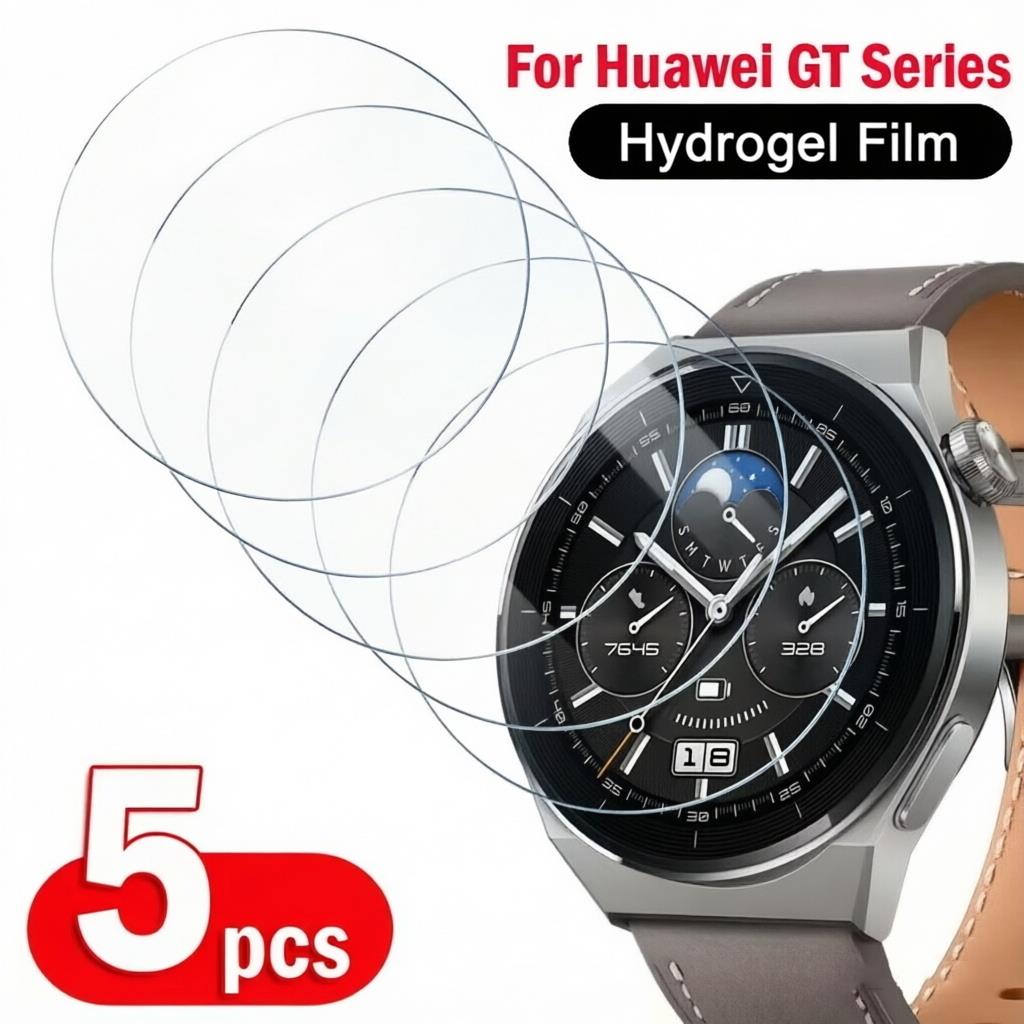 1-5 ชิ้นฟิล์มไฮโดรเจลสำหรับนาฬ - Smartwatch Screen Film บทวิจารณ์และราคา