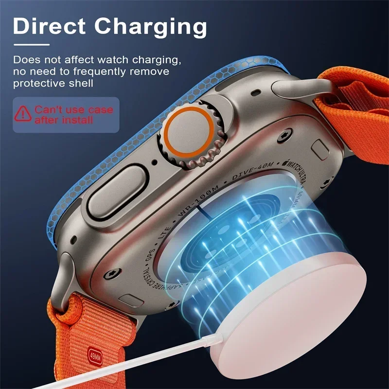 2PCS กระจกนิรภัยสําหรับ Apple  - Smartwatch Screen Film บทวิจารณ์และราคา