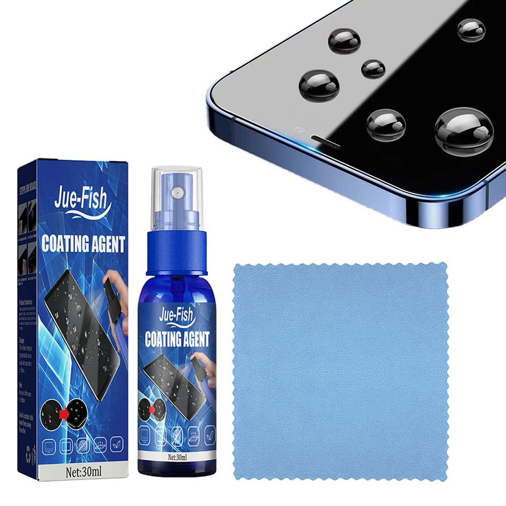 สเปรย์ป้องกันหน้าจอแบบน้ำ ฟิล์ - Oleophobic Coating Spray บทวิจารณ์และราคา