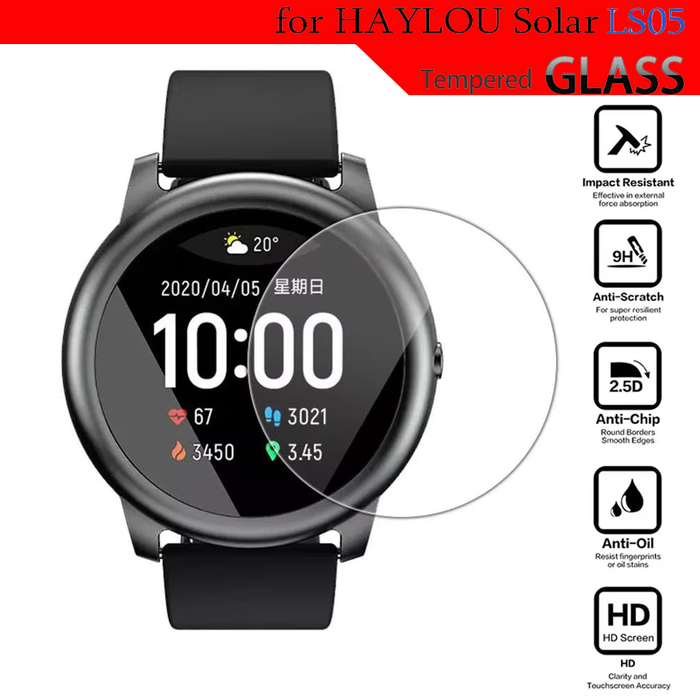 กระจกนิรภัยสำหรับเฮย์ลู โซลาร์ - Smartwatch Screen Film บทวิจารณ์และราคา