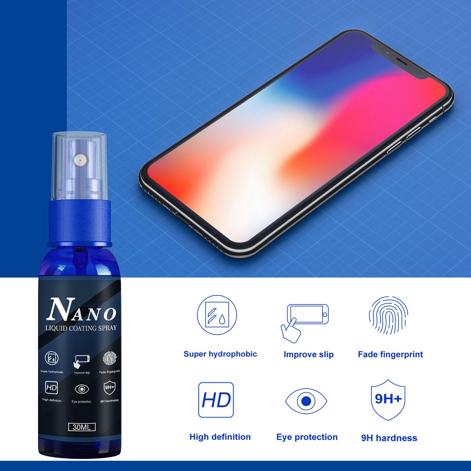สเปรย์ป้องกันหน้าจอ น้ำยาป้องก - Oleophobic Coating Spray บทวิจารณ์และราคา