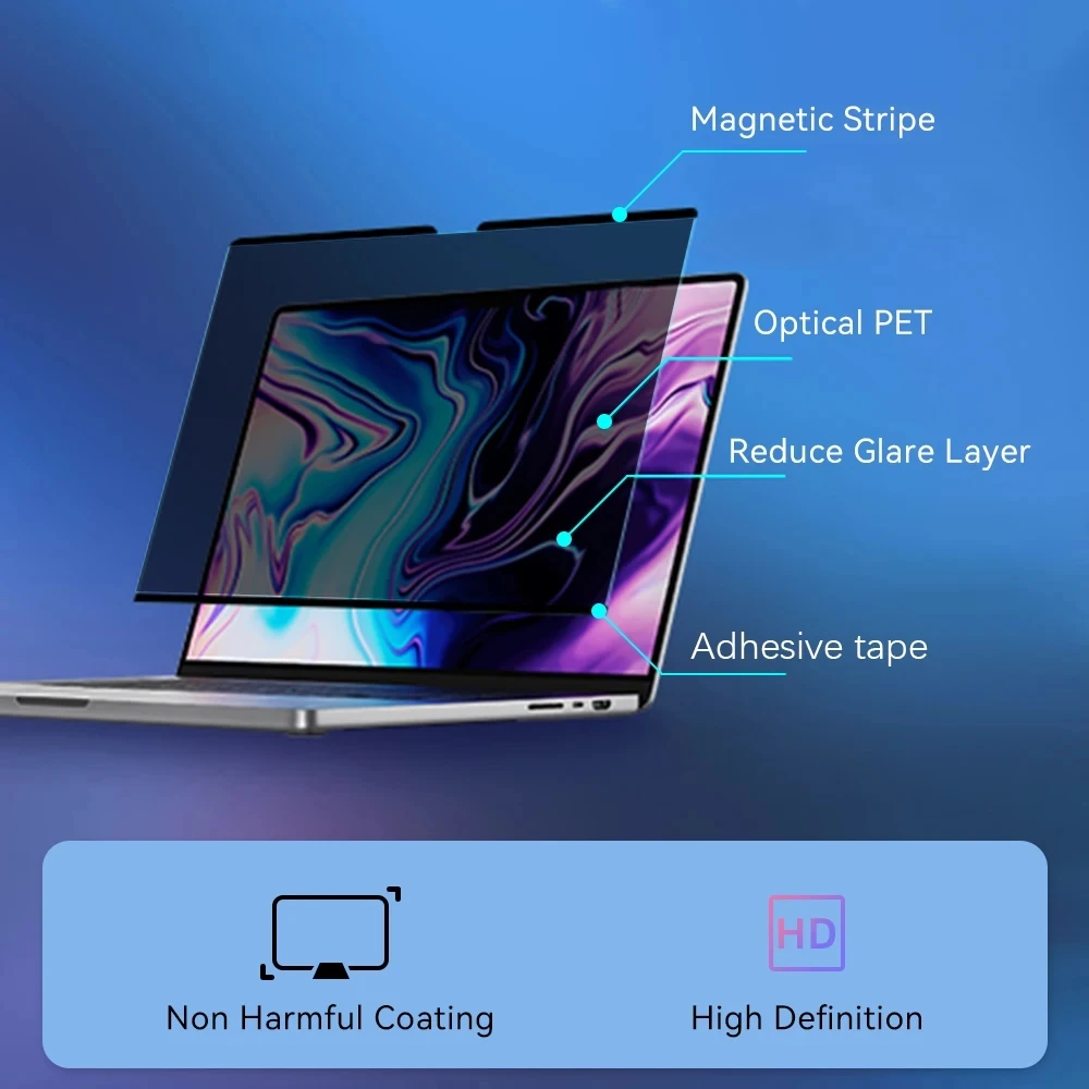 ฟิล์มกรองเพื่อความเป็นส่วนตัวส - Privacy Filter 2Pack บทวิจารณ์และราคา