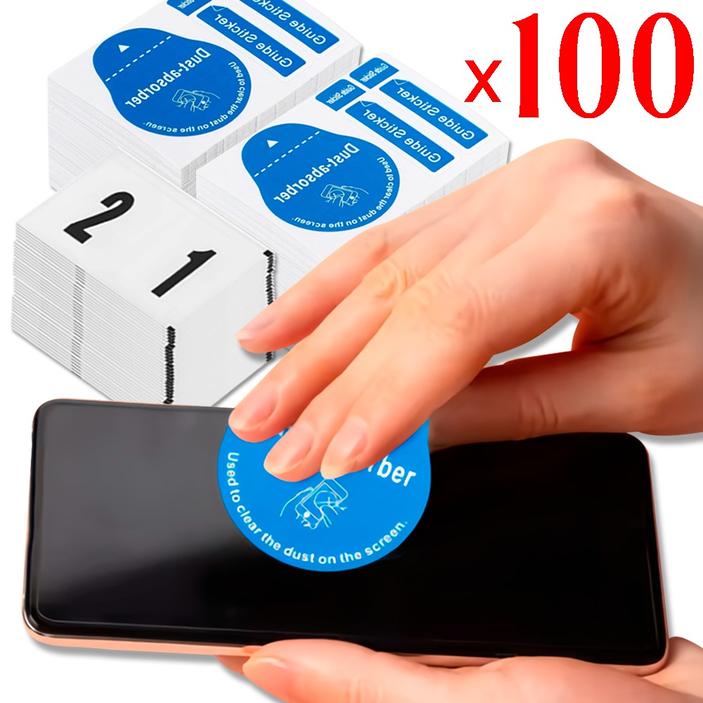 แผ่นทำความสะอาดหน้าจอโทรศัพท์ม - Dust Removal Sticker บทวิจารณ์และราคา
