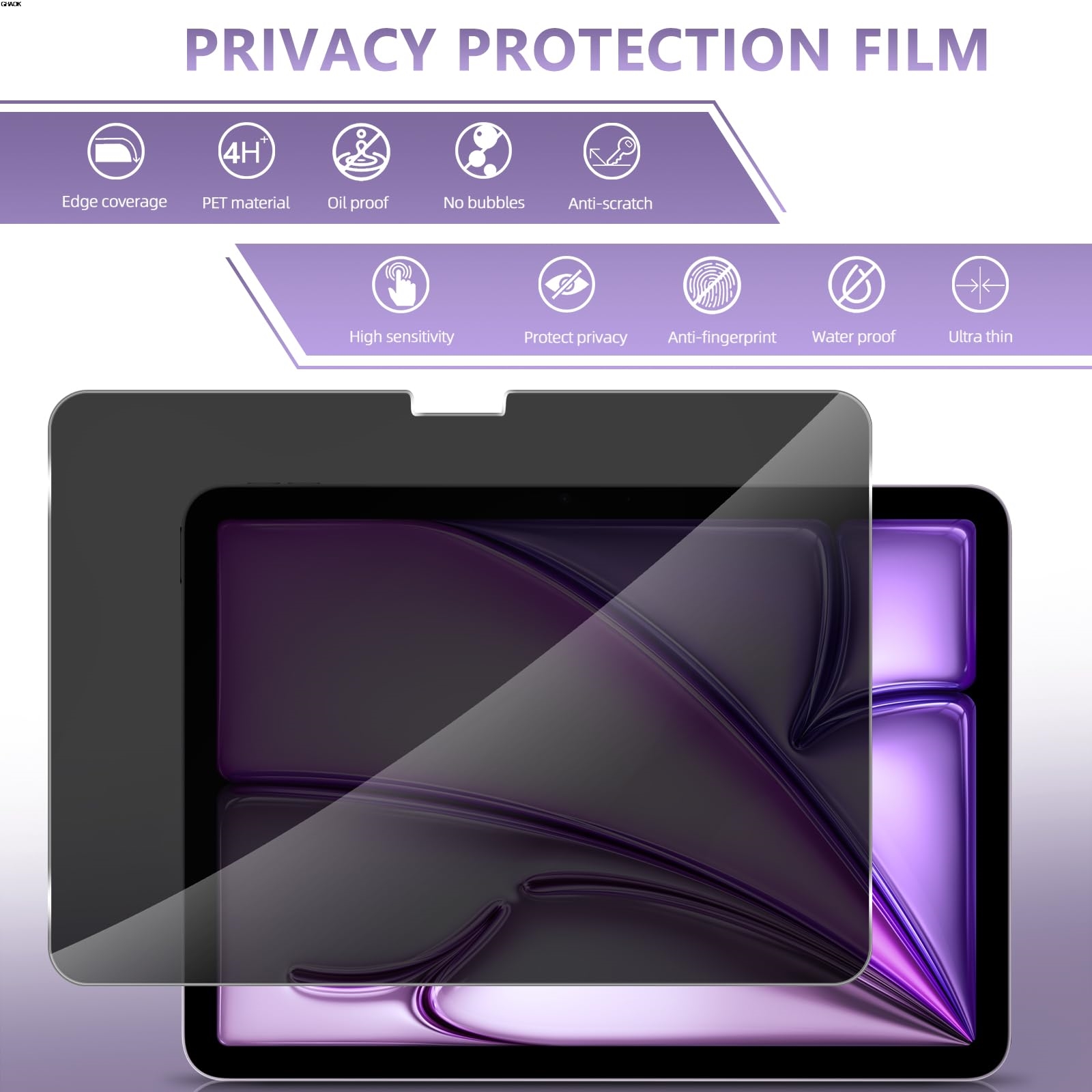 ฟิล์มกันรอยแบบป้องกันการมองเห็ - Anti Blue Light Film บทวิจารณ์และราคา