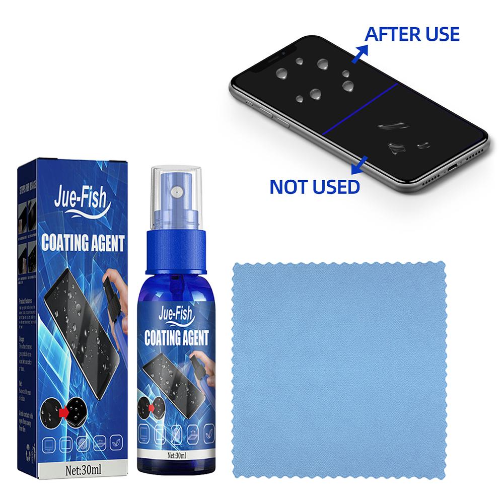 สเปรย์ป้องกันหน้าจอแบบน้ำ ฟิล์ - Oleophobic Coating Spray บทวิจารณ์และราคา