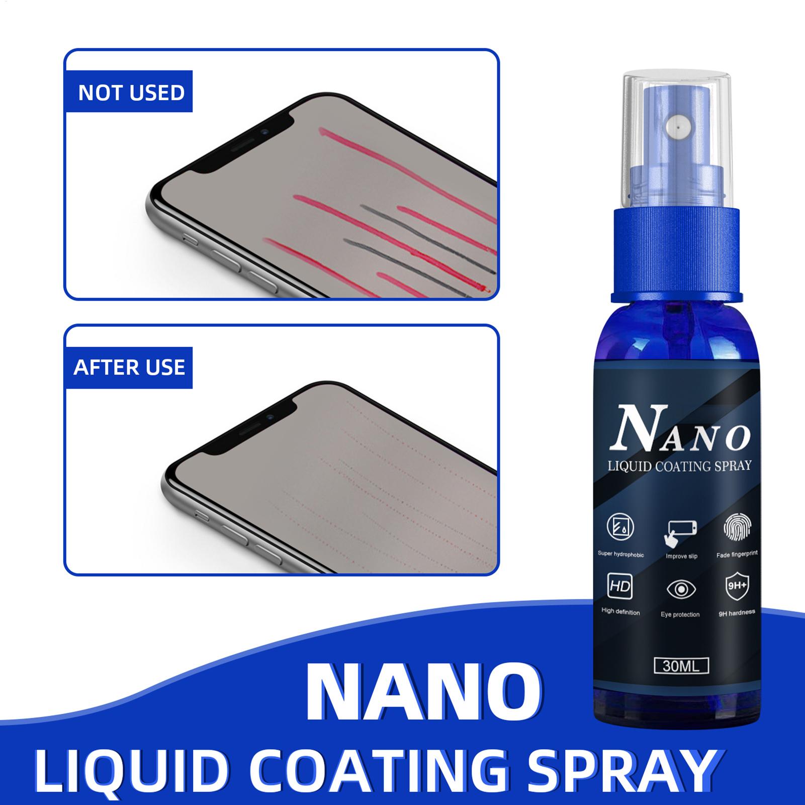 Liquid Screen Protector Spray  - Oleophobic Coating Spray บทวิจารณ์และราคา