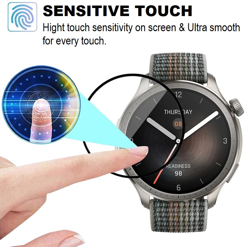 3PCS 3D ขอบโค้งป้องกันหน้าจอสำ - Curved Edge Screen บทวิจารณ์และราคา