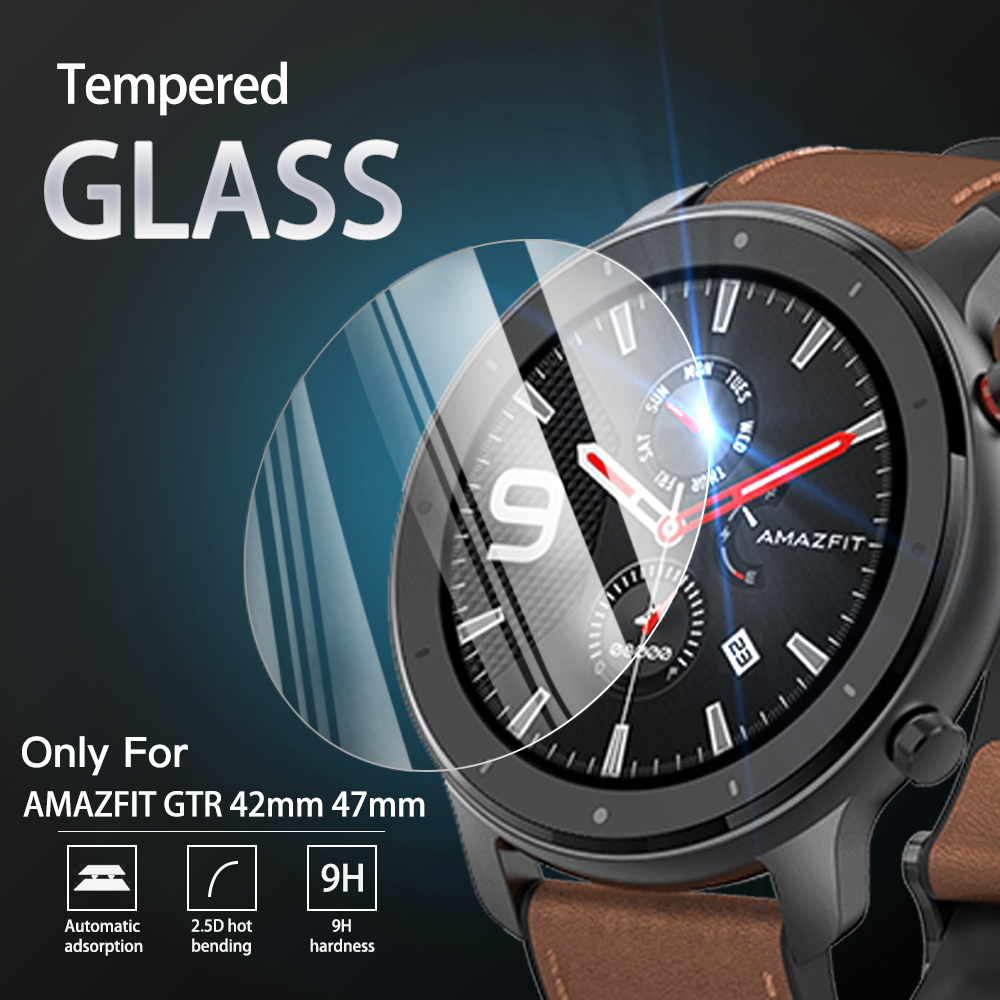 9H กระจกนิรภัยฟิล์มสําหรับ Ama - Smartwatch Screen Film บทวิจารณ์และราคา
